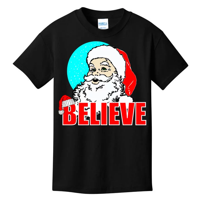 Believe Santa Kids T-Shirt