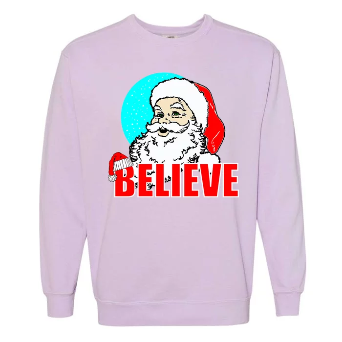 Believe Santa Garment-Dyed Sweatshirt