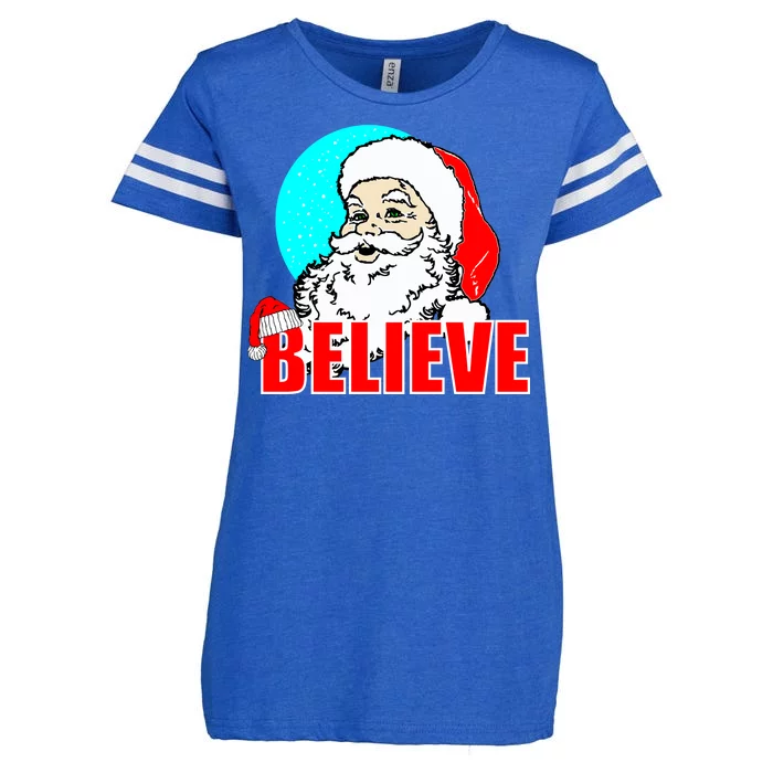 Believe Santa Enza Ladies Jersey Football T-Shirt