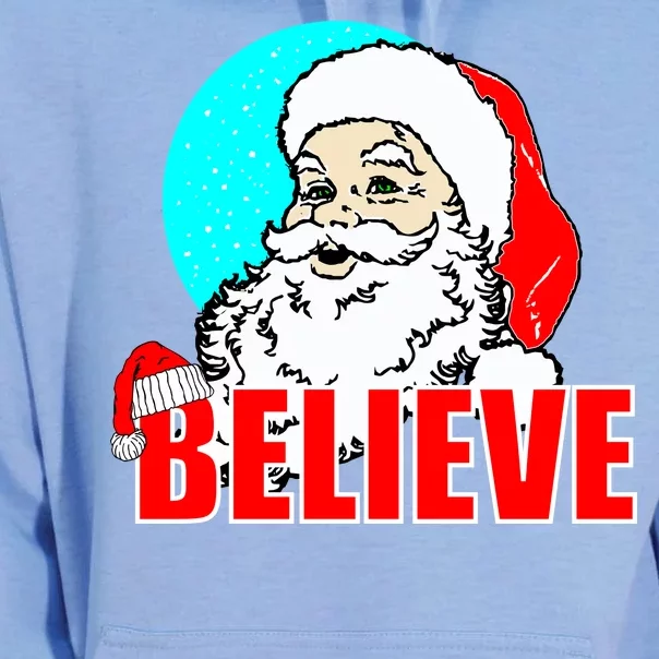 Believe Santa Unisex Surf Hoodie