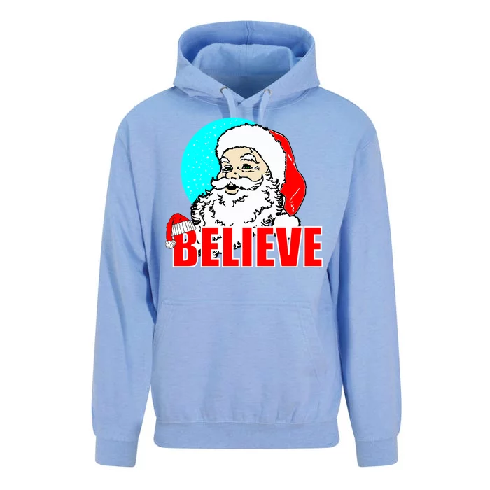 Believe Santa Unisex Surf Hoodie