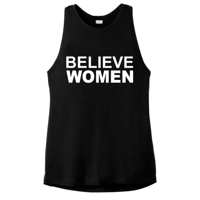 Believe Women Ladies Tri-Blend Wicking Tank