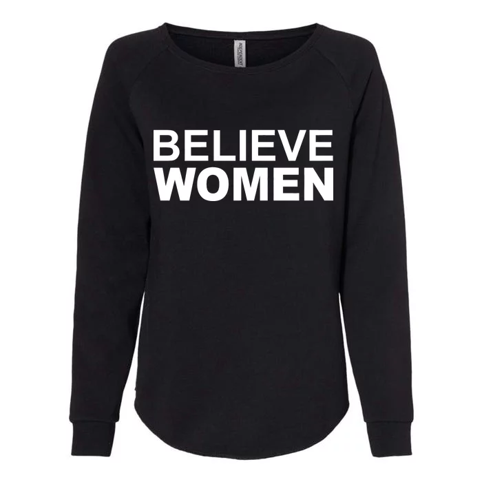 Believe Women Womens California Wash Sweatshirt