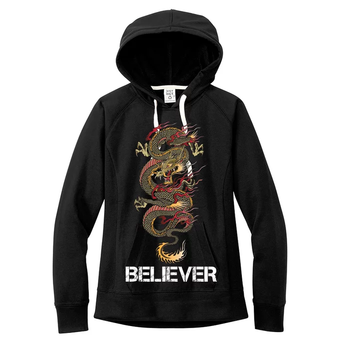 Believer Of Dragons Women's Fleece Hoodie