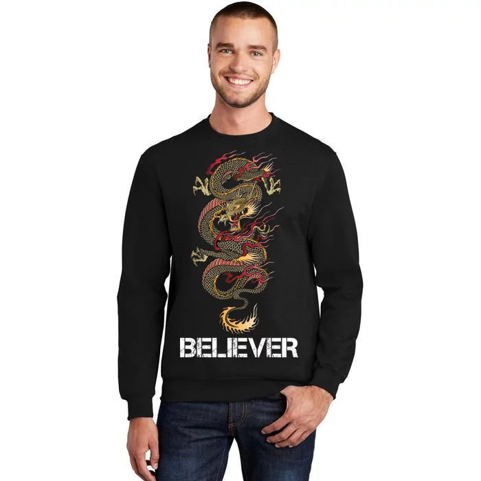 Believer Of Dragons Tall Sweatshirt