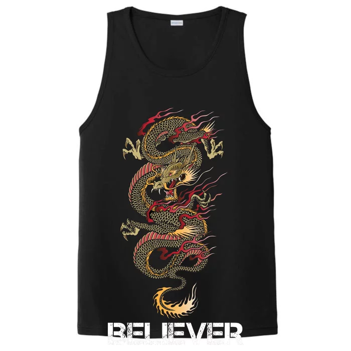 Believer Of Dragons Performance Tank