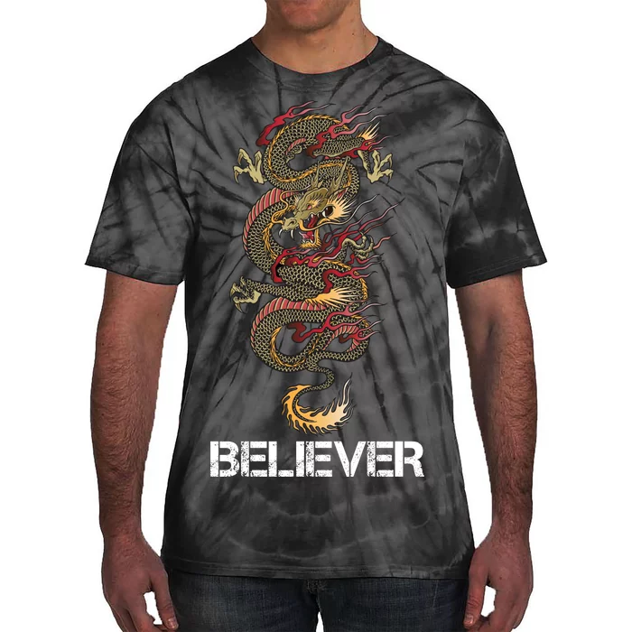 Believer Of Dragons Tie-Dye T-Shirt