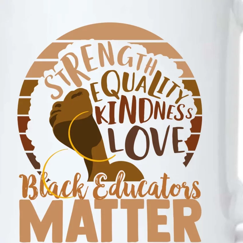 Black Educators Matter Cute Gift Black Color Changing Mug