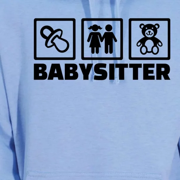 Babysitter Equipt Meaningful Gift Unisex Surf Hoodie