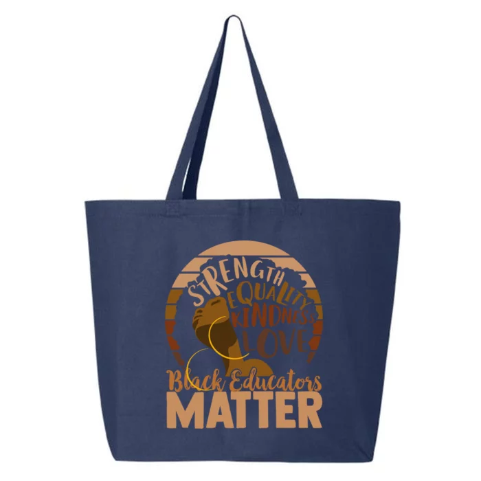 Black Educators Matter Gift 25L Jumbo Tote