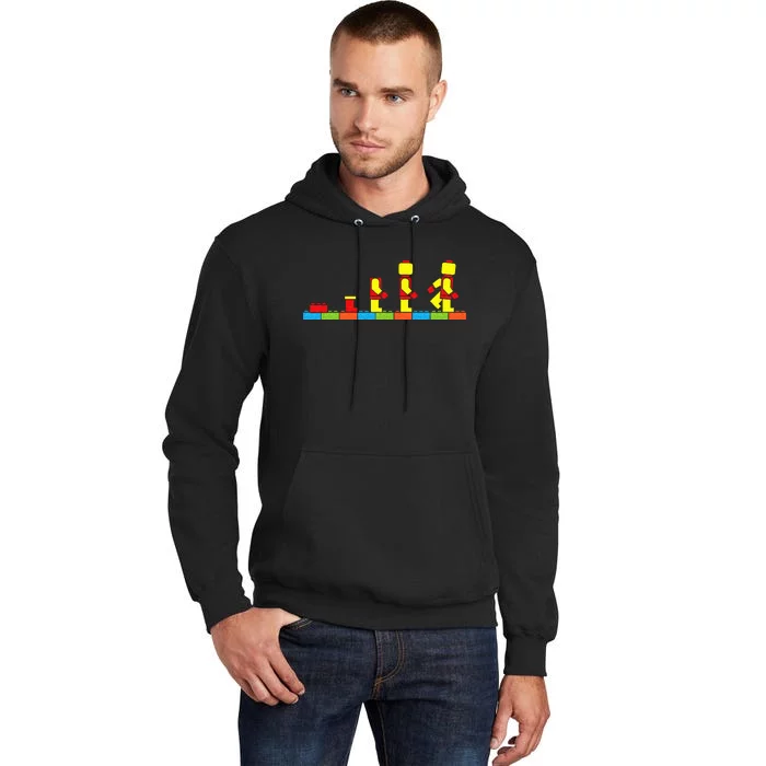 Bricks Evolution Master Builder Building Blocks Tall Hoodie