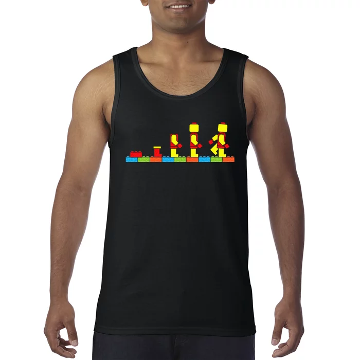 Bricks Evolution Master Builder Building Blocks Tank Top