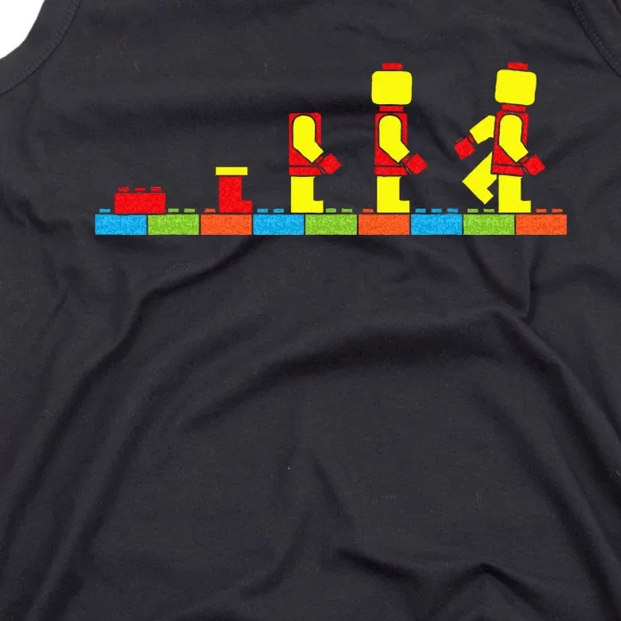 Bricks Evolution Master Builder Building Blocks Tank Top