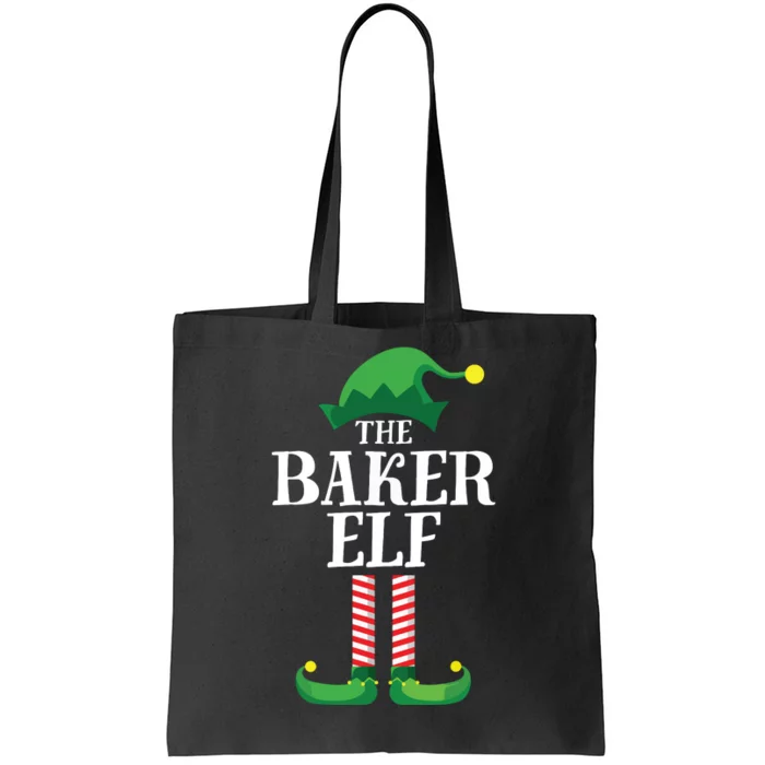 Baker Elf Matching Family Group Christmas Party Tote Bag