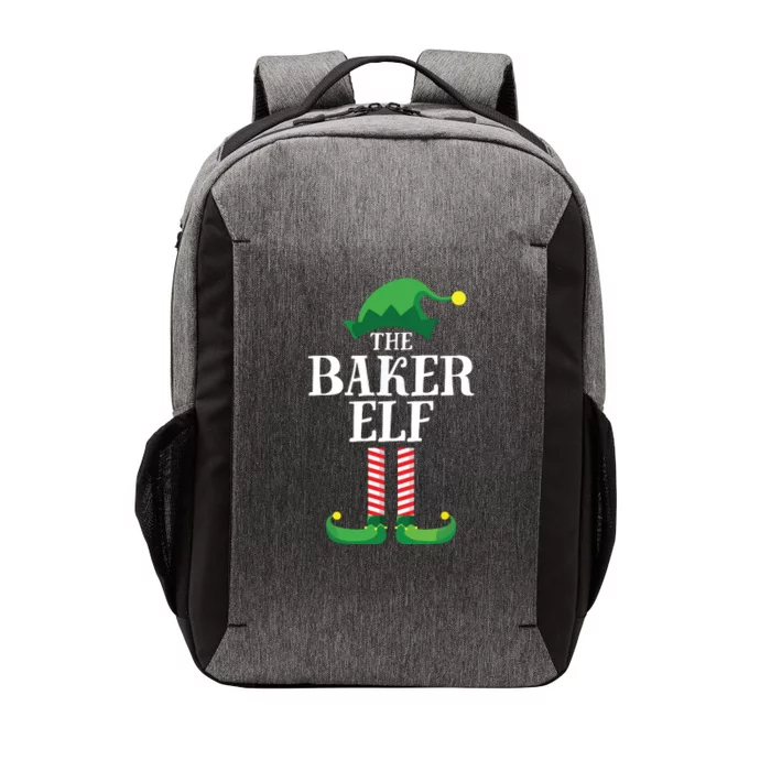 Baker Elf Matching Family Group Christmas Party Vector Backpack