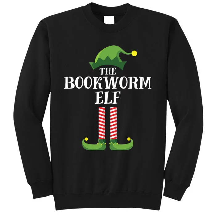 Bookworm Elf Matching Family Group Christmas Party Sweatshirt