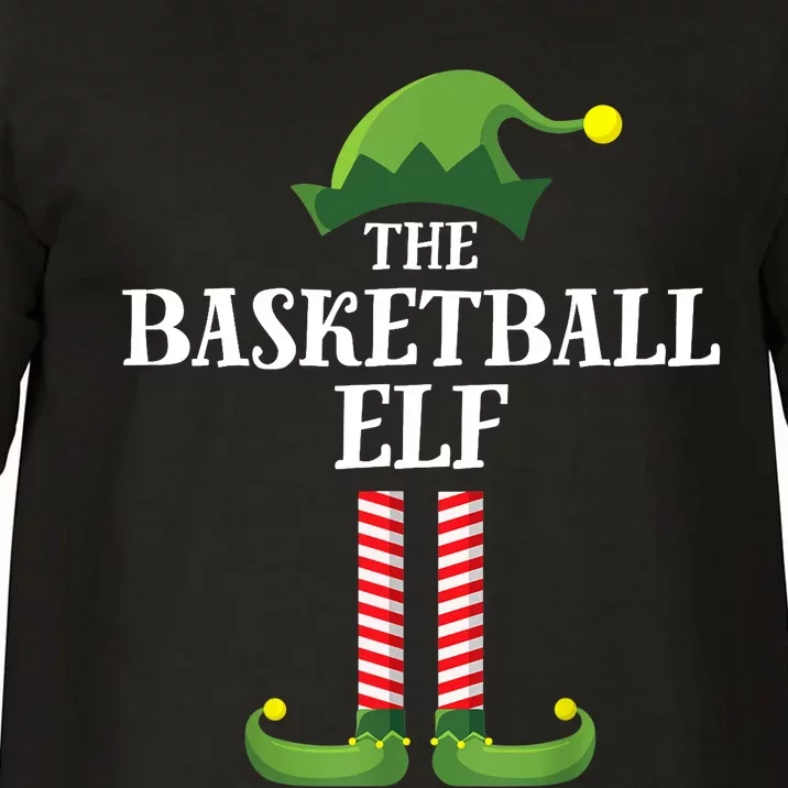 Basketball Elf Matching Family Group Christmas Party Comfort Colors T-Shirt