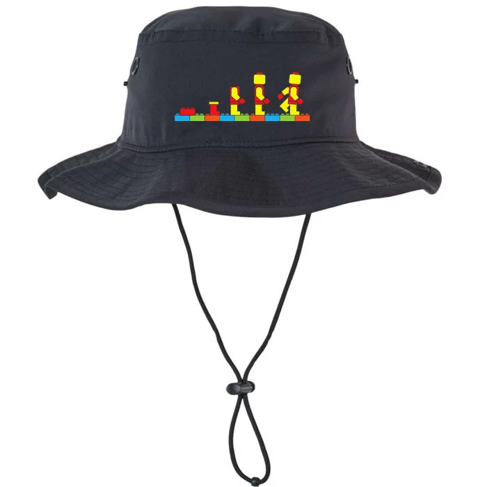 Bricks Evolution Master Builder Building Blocks (1) Legacy Cool Fit Booney Bucket Hat