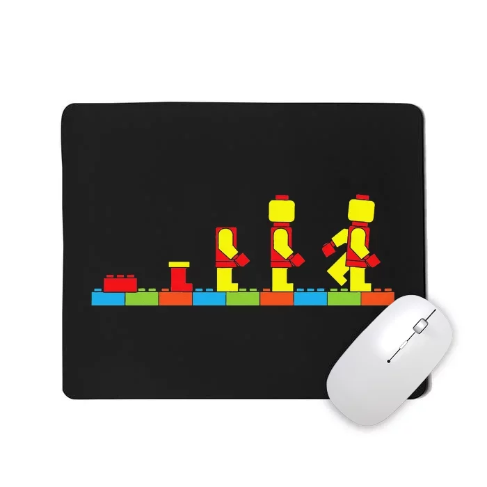 Bricks Evolution Master Builder Building Blocks (1) Mousepad