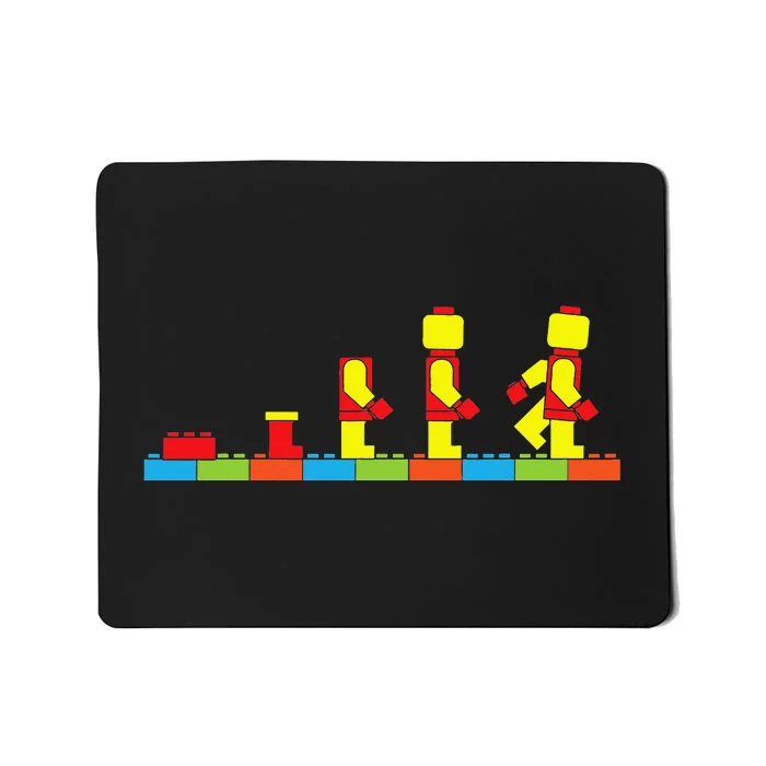 Bricks Evolution Master Builder Building Blocks (1) Mousepad