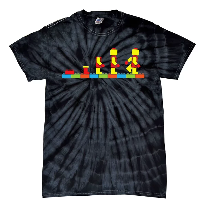 Bricks Evolution Master Builder Building Blocks (1) Tie-Dye T-Shirt