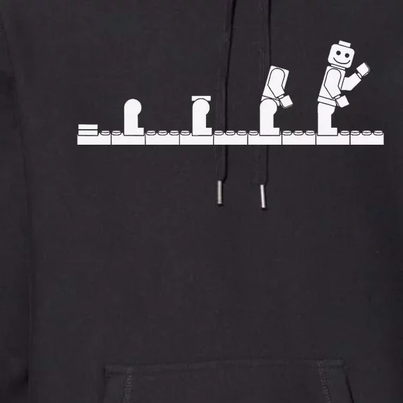 Bricks Evolution Master Builder Building Blocks Premium Hoodie