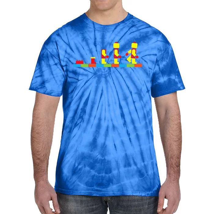 Bricks Evolution Master Builder Blocks Tie-Dye T-Shirt