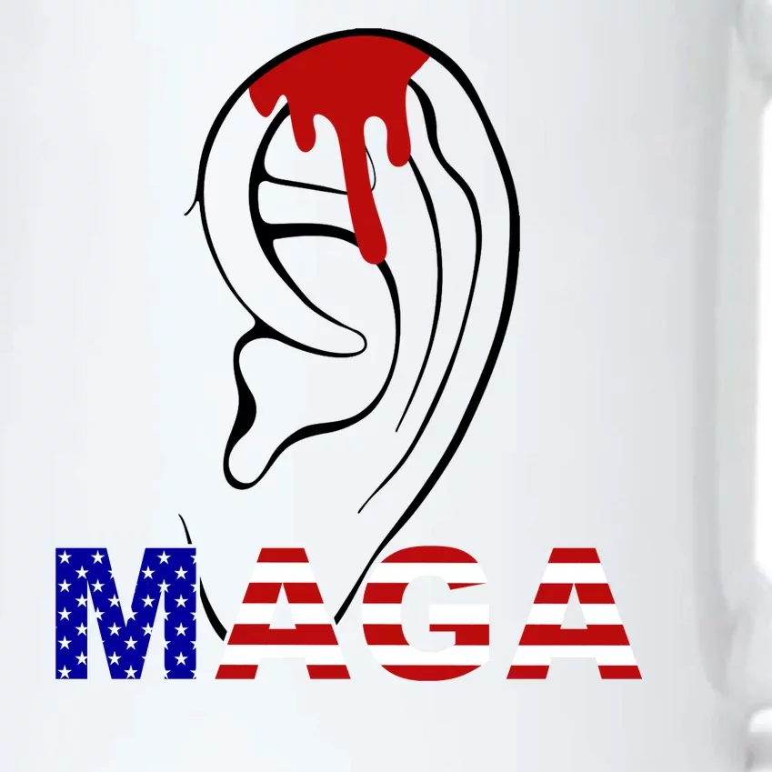 Bleeding Ears Maga Usa Pro Trump Black Color Changing Mug