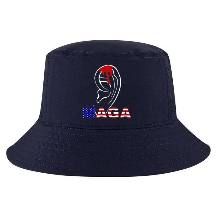 Bleeding Ears Maga Usa Pro Trump Cool Comfort Performance Bucket Hat