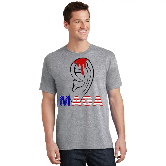 Bleeding Ears Maga Usa Pro Trump T-Shirt