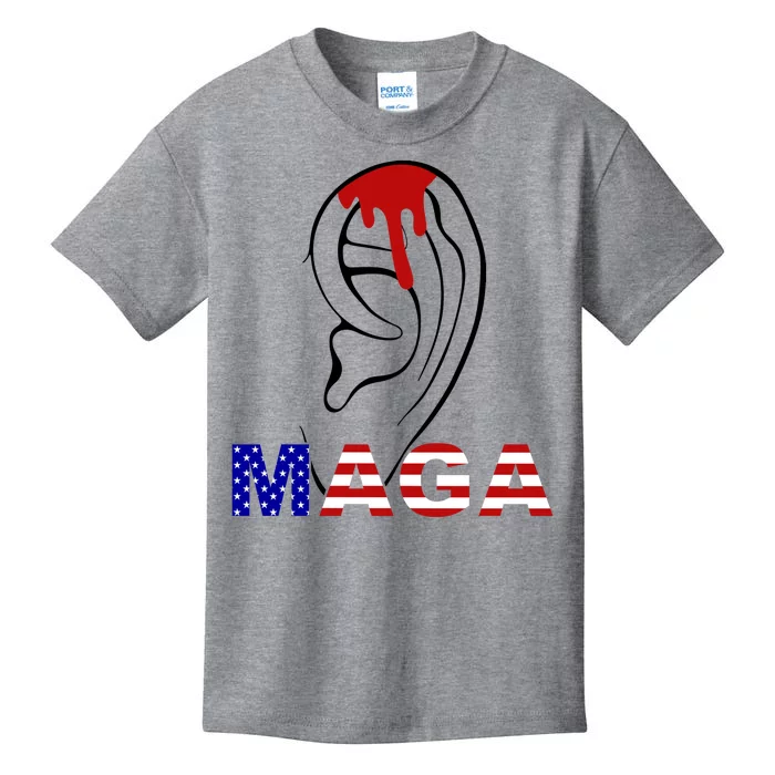 Bleeding Ears Maga Usa Pro Trump Kids T-Shirt