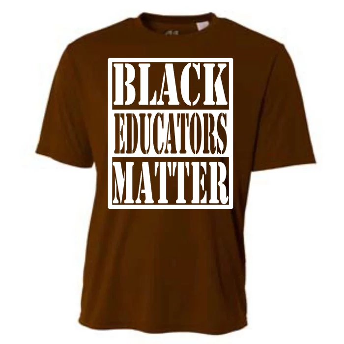 Black Educators Matter Teacher Black History Month Cooling Performance Crew T-Shirt