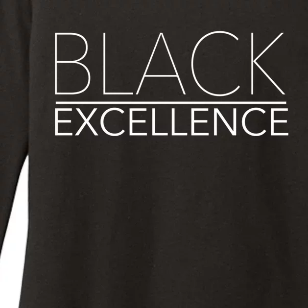 Black Excellence Melanin Gift Womens CVC Long Sleeve Shirt