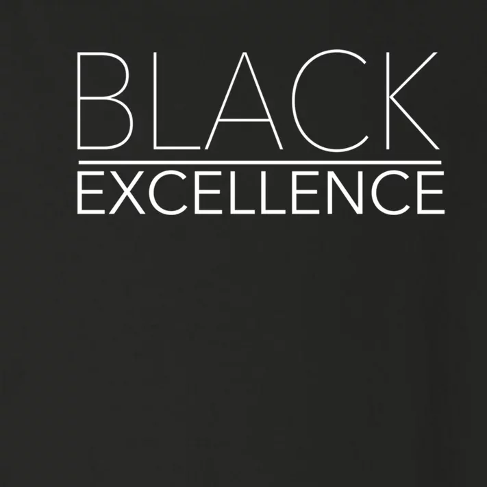 Black Excellence Melanin Gift Toddler Long Sleeve Shirt