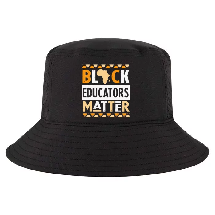 Black Educators Matter Teacher Black History Month Cool Comfort Performance Bucket Hat