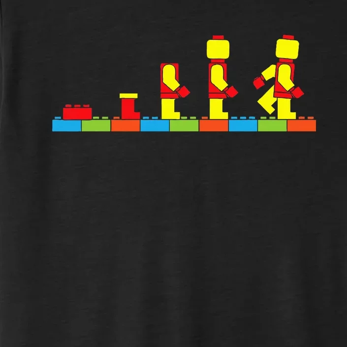 Bricks Evolution Master Builder Building Blocks ChromaSoft Performance T-Shirt