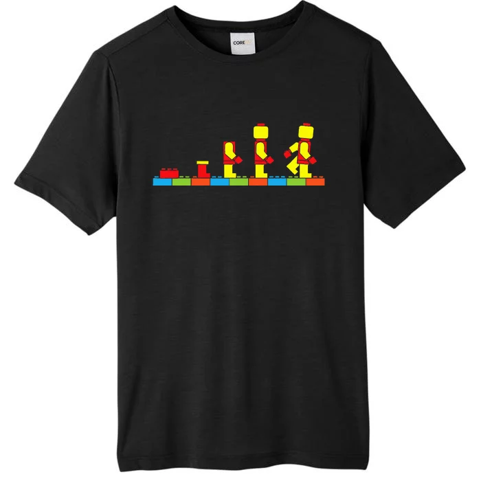 Bricks Evolution Master Builder Building Blocks ChromaSoft Performance T-Shirt