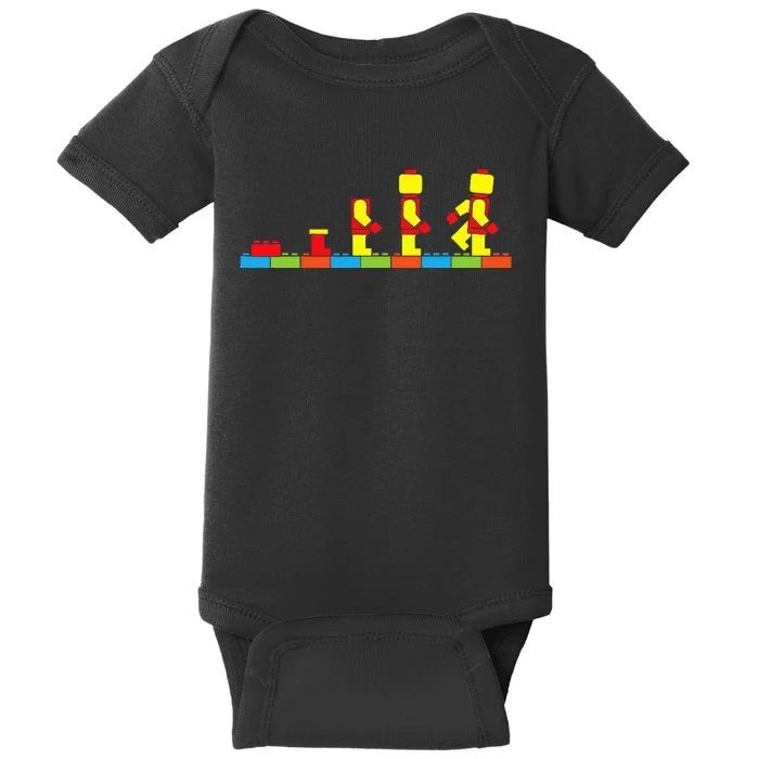 Bricks Evolution Master Builder Building Blocks Baby Bodysuit