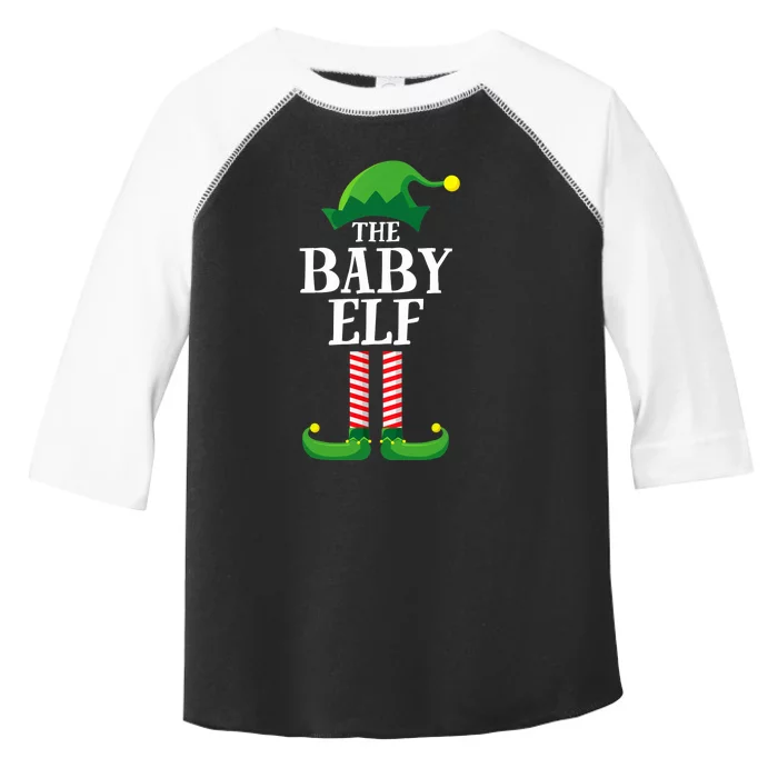 Baby Elf Matching Family Group Christmas Party Toddler Fine Jersey T-Shirt