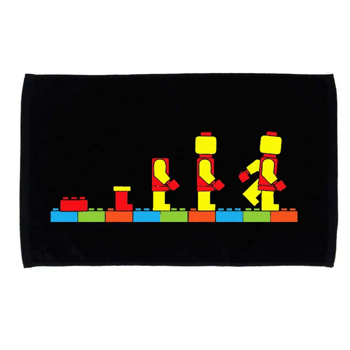 Bricks Evolution Master Builder Building Blocks Microfiber Hand Towel