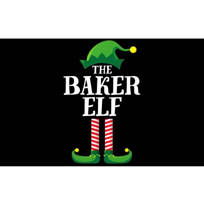 Baker Elf Matching Family Group Christmas Party Bumper Sticker