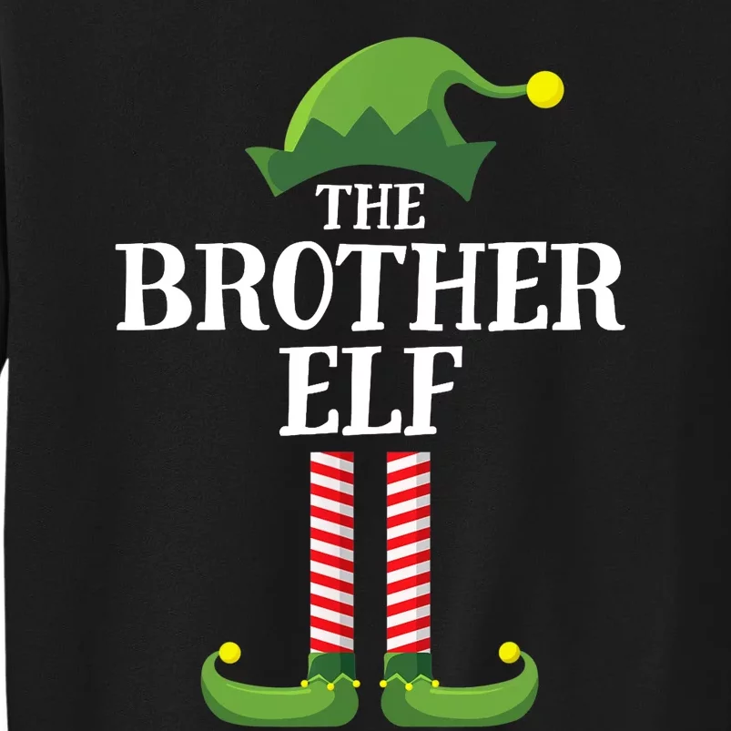 Brother Elf Matching Family Group Christmas Party Tall Sweatshirt