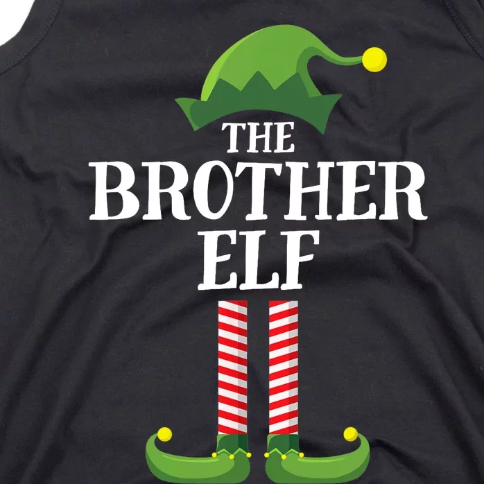 Brother Elf Matching Family Group Christmas Party Tank Top