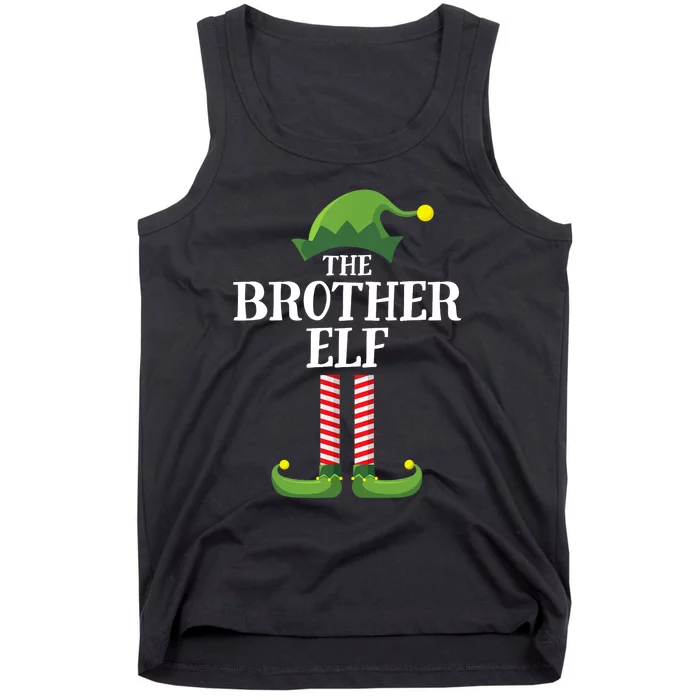 Brother Elf Matching Family Group Christmas Party Tank Top