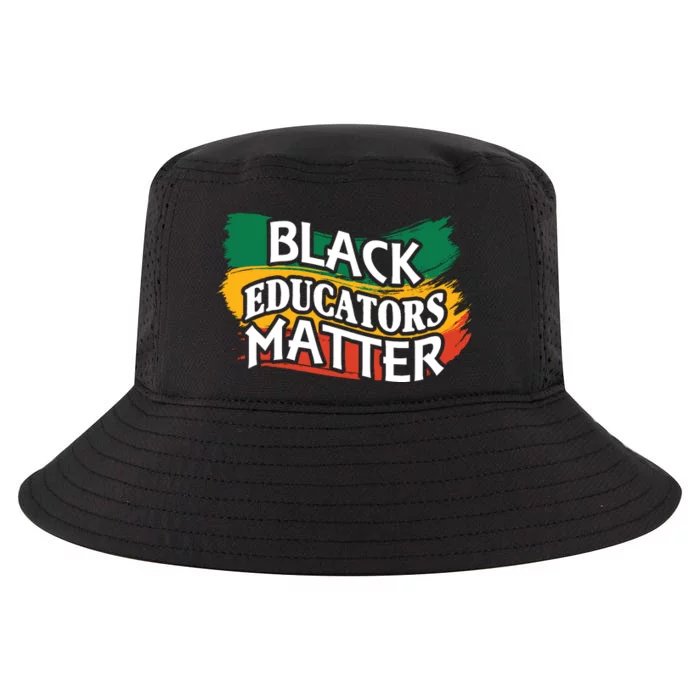 Black Educators Matter Teacher Black History Month Cool Comfort Performance Bucket Hat