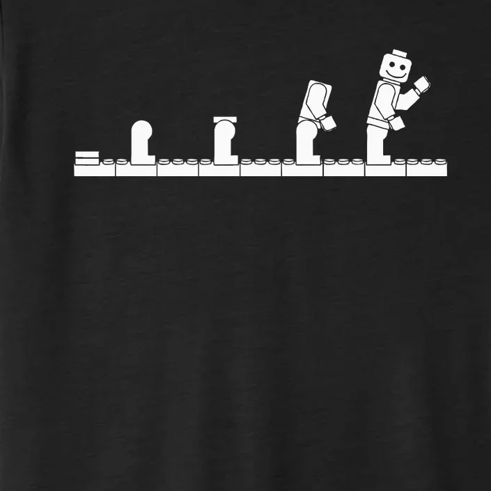 Bricks Evolution Master Builder Building Blocks ChromaSoft Performance T-Shirt