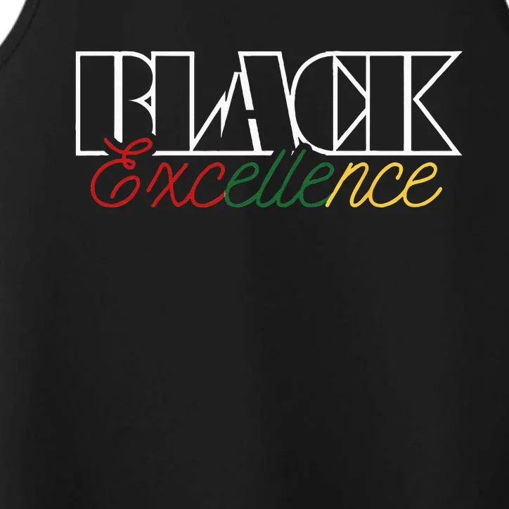 Black Excellence Magical Juneteenth Black American History Performance Tank