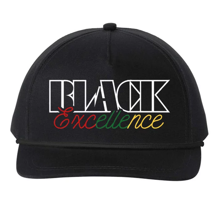 Black Excellence Magical Juneteenth Black American History Snapback Five-Panel Rope Hat