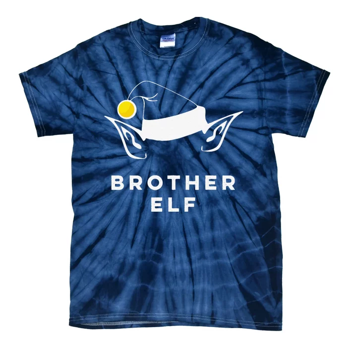 Brother Elf Matching Family Jammies For Christmas Day Tie-Dye T-Shirt