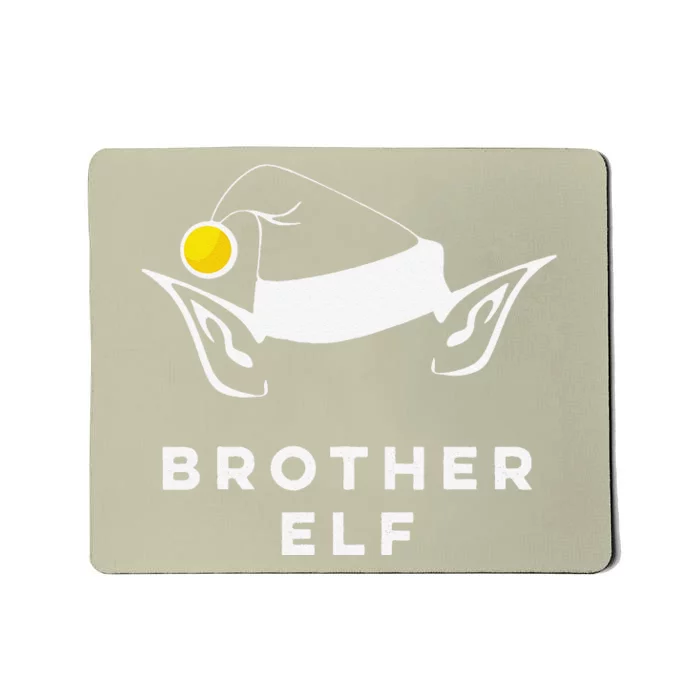 Brother Elf Matching Family Jammies For Christmas Day Mousepad